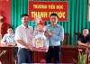 Đảng ủy xã Thạnh Phước đến thăm và chúc tết chi bộ trường tiểu học Thạnh Phước